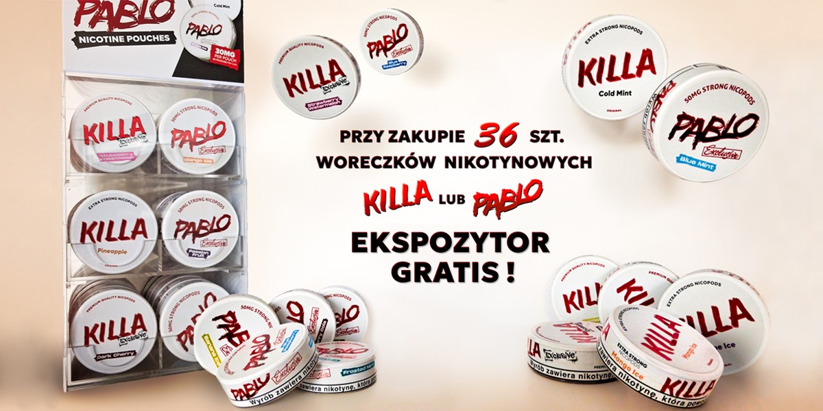Woreczki pablo killa